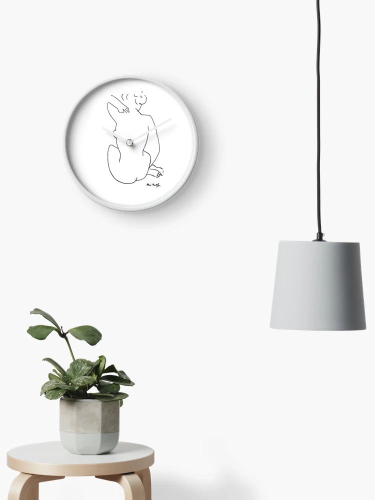 Thumbnail 2 of 4, Clock, MATISSE designed and sold by SHAMPAIN-ART-CO.