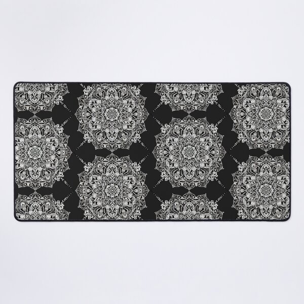 Item preview, Black and White Mandala - Geometric Art Pattern designed and sold by Desireehaz.