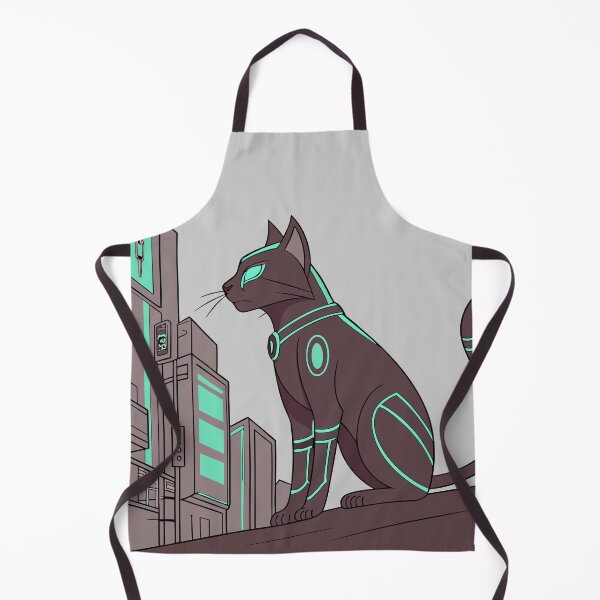 Item preview, Cyber Cat Neon Glow designed and sold by COTW.