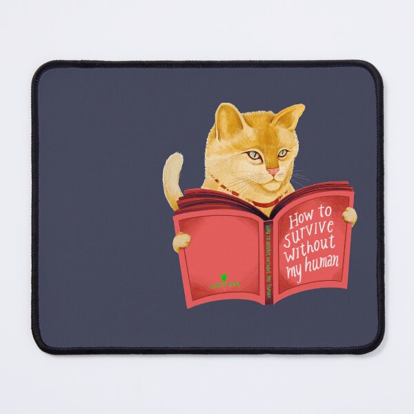 Item preview, How to survive without my human - Cat-manual designed and sold by Rômulo Queiroz.