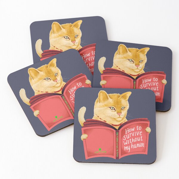 Item preview, How to survive without my human - Cat-manual designed and sold by Rômulo Queiroz.