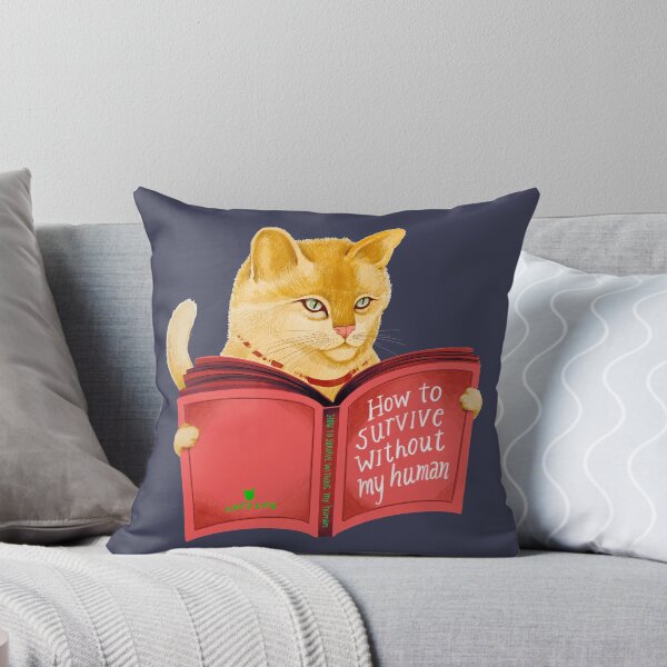 Item preview, How to survive without my human - Cat-manual designed and sold by Rômulo Queiroz.