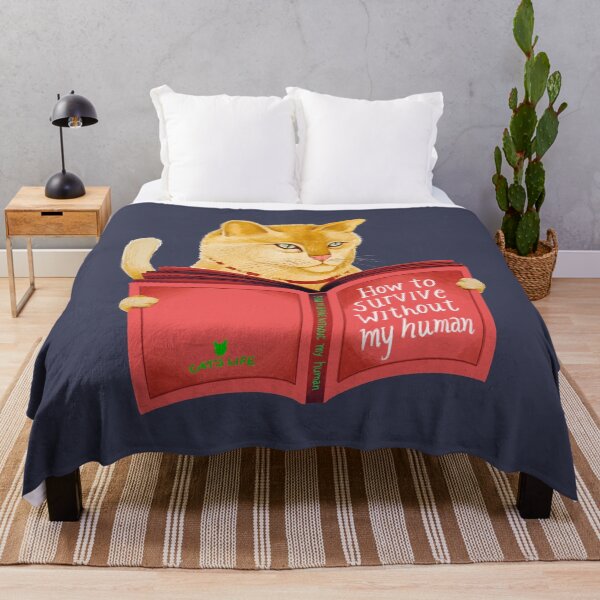 Item preview, How to survive without my human - Cat-manual designed and sold by Rômulo Queiroz.