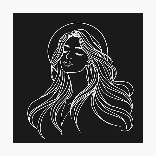 Item preview, Aria - Dark Mode designed and sold by MaryAura.