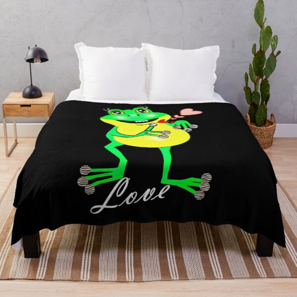 Item preview, The cute frog gives sweet hearts to his friends. designed and sold by Shirley cute art .
