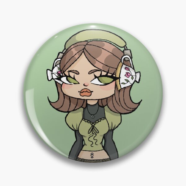 Item preview, Cute doll with cup headphones designed and sold by Fuchsiella.