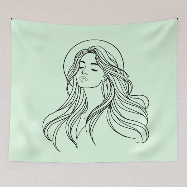 Item preview, Aria - Mint Cream designed and sold by MaryAura.