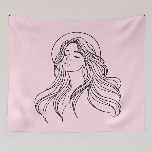 Item preview, Aria - Blush Pink designed and sold by MaryAura.