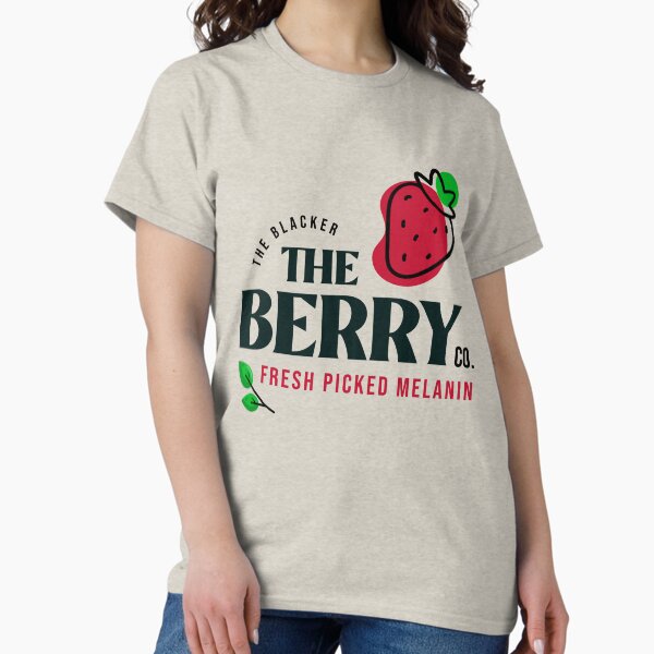 Artikel-Vorschau von The Blacker The Berry Co. – Frisch gepflücktes Melanin (Erdbeere), designt und verkauft von FTCThreads.