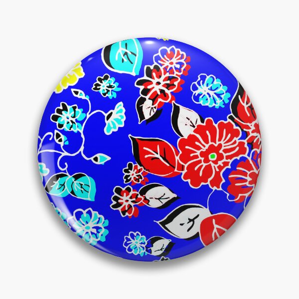 Item preview, Neon Bright Floral Print designed and sold by Sharon Schwalbe.