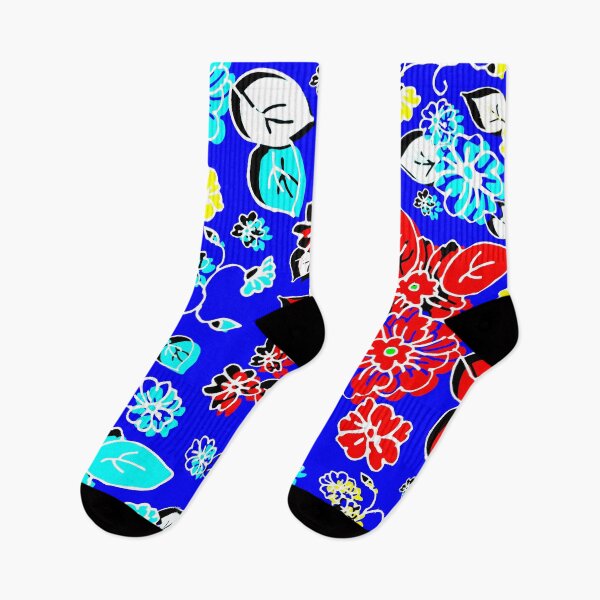 Item preview, Neon Bright Floral Print designed and sold by Sharon Schwalbe.