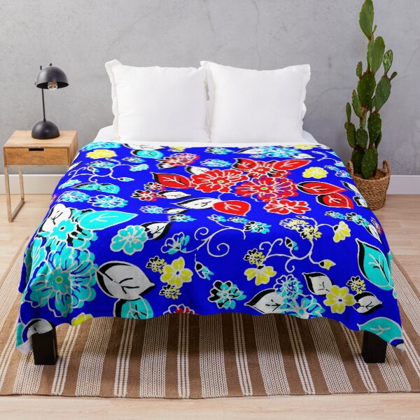 Item preview, Neon Bright Floral Print designed and sold by Sharon Schwalbe.