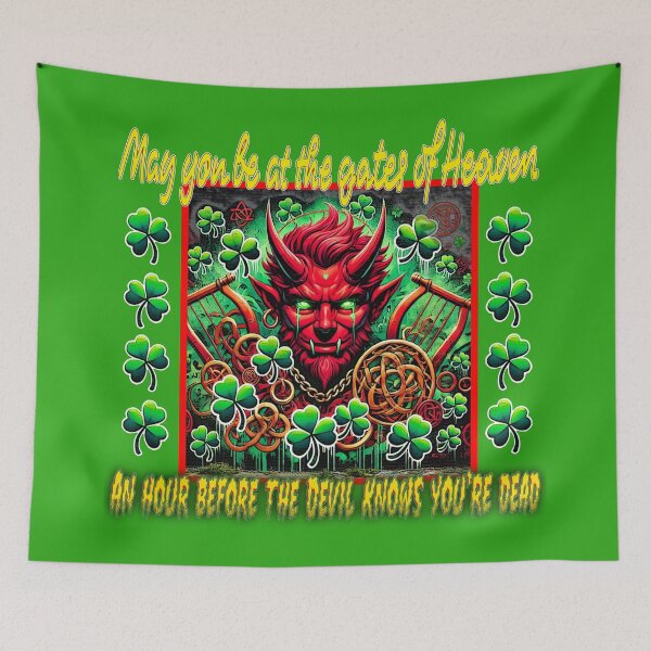 Item preview, St.Patrick's Day Gates Of Heaven Celebration Slogan designed and sold by Medjed-Studios.
