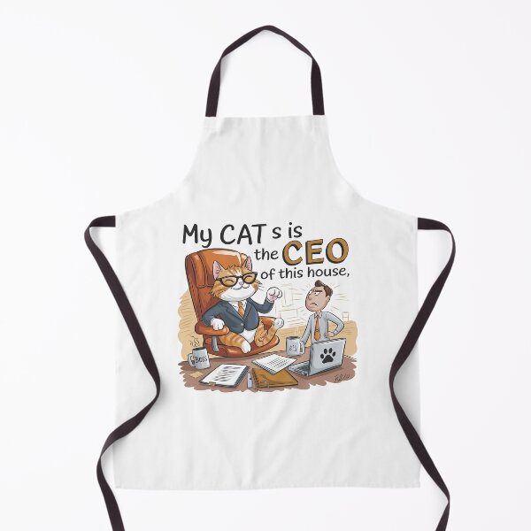 Item preview, My Cat is the CEO – Funny Boss Cat Office Humor designed and sold by luckytua789.