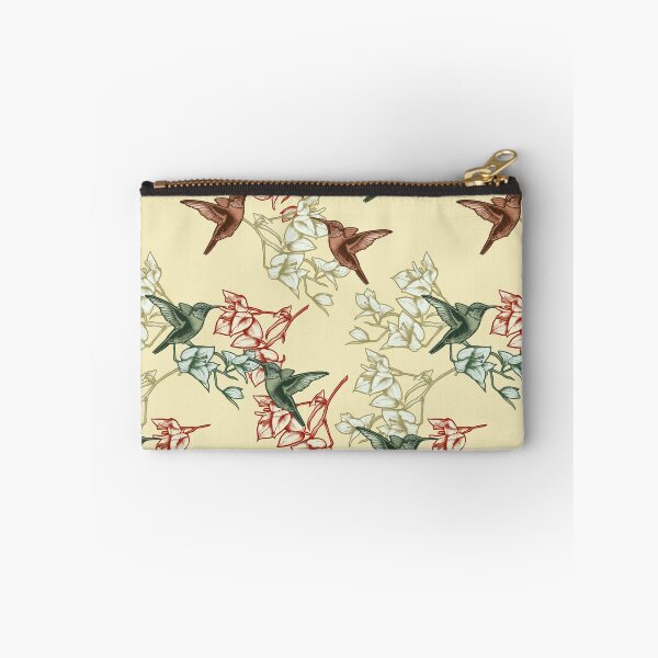 Item preview, Seamless pattern of hummingbirds flying in the garden designed and sold by Rômulo Queiroz.