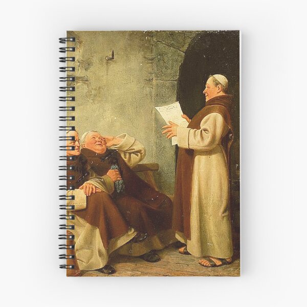 Item preview, Monks in the Wine Cellar Reading designed and sold by tomorrowsart.