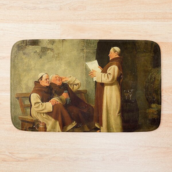 Item preview, Monks in the Wine Cellar Reading designed and sold by tomorrowsart.
