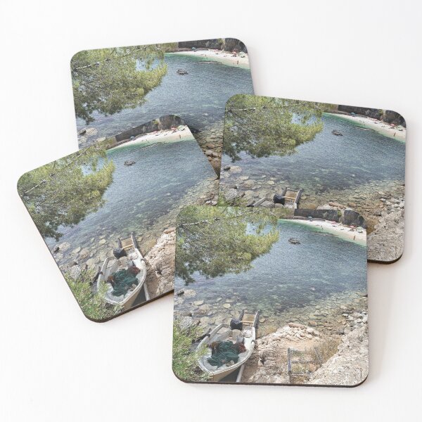 Item preview, Chiancamasidde Beach: Fishing Boat on the Gargano Coast designed and sold by EpicVistas.