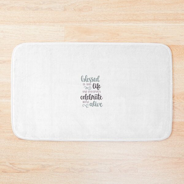 Item preview, blessed is this life and im gonna celebrate being alive designed and sold by ManikRaja.