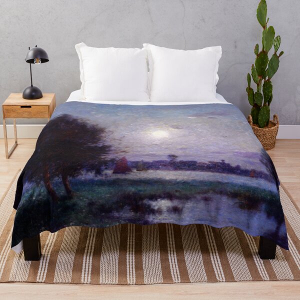 Item preview, Banks of the Loire in Moonlight - Ferdinand du Puigaudeau designed and sold by Vintage Designs +.