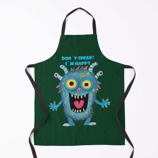 Item preview, Friendly Monster, Don't speak! I am Happy, Friendly Doodle designed and sold by KayUweRott.