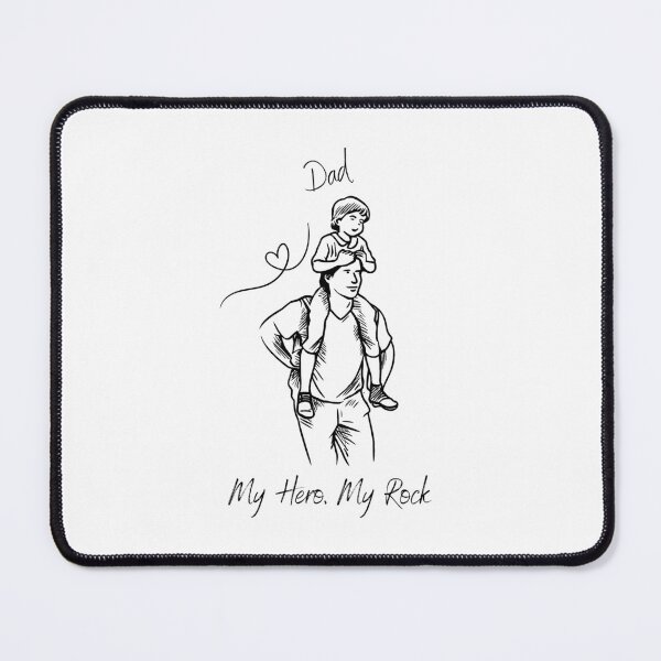 Item preview, Papa – My Hero, My Rock designed and sold by SuperLifeShop.