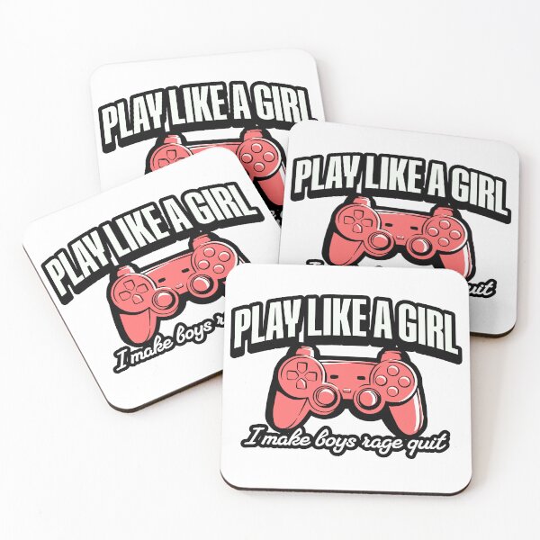 Artikelvorschau, Gamer Girl - Ich bringe Jungs dazu, aufzuhören zu rasen entworfen und verkauft von Double7Designs.