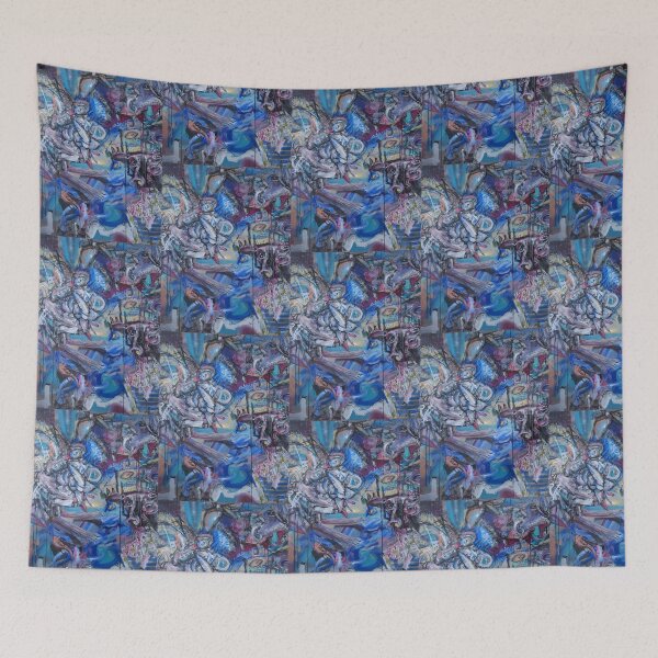 Item preview, Blue expression designed and sold by pawelkinart.
