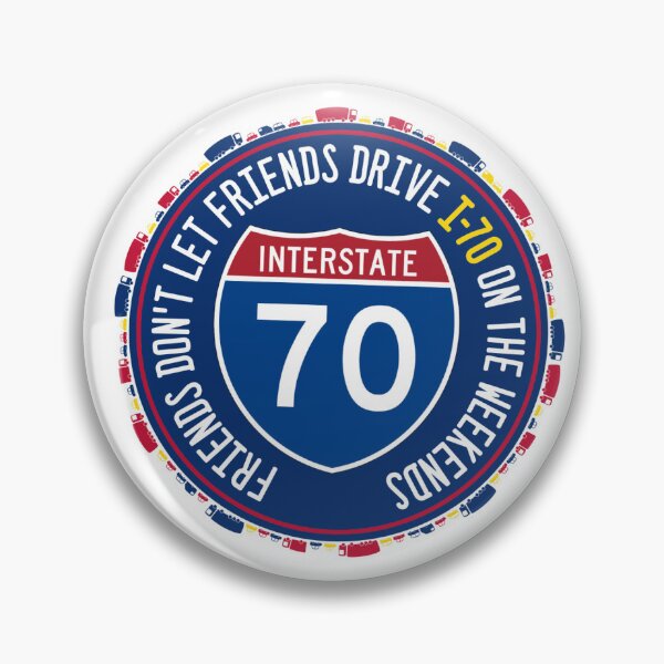 Item preview, Friends don't let friends drive Colorado I-70 on the weekends designed and sold by Stegosaurus Crafts.