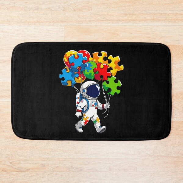 Item preview, Kids Astronaut Balloon Puzzle Autism Awareness Month Boy Toddler Gift designed and sold by JUSTBEELEGANT.