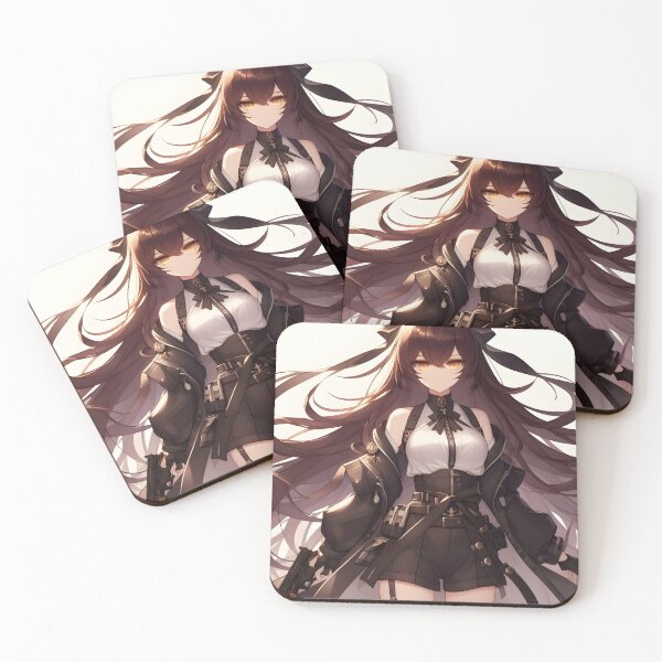 Item preview, Confident Girl in Black with Golden Eyes designed and sold by PandaTShirtShop.