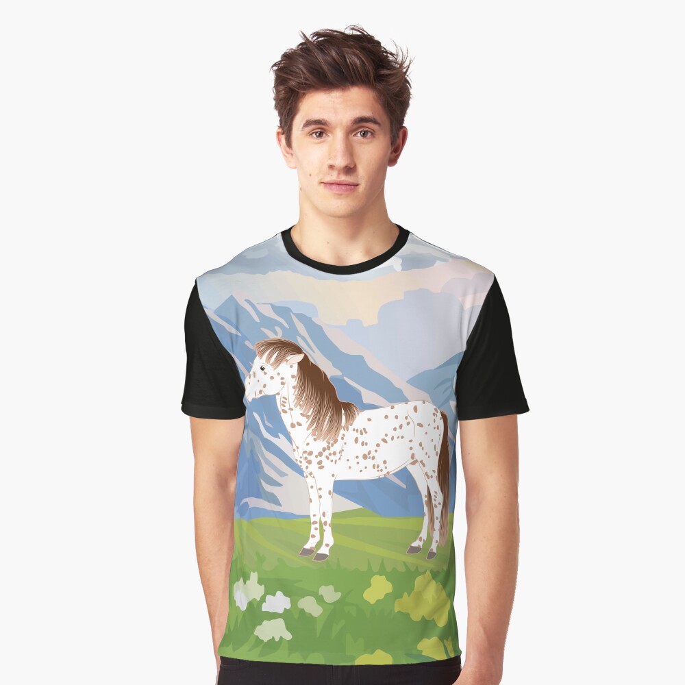 Aperçu de l'œuvre T-shirt graphique créée et vendue par WebEquitation.