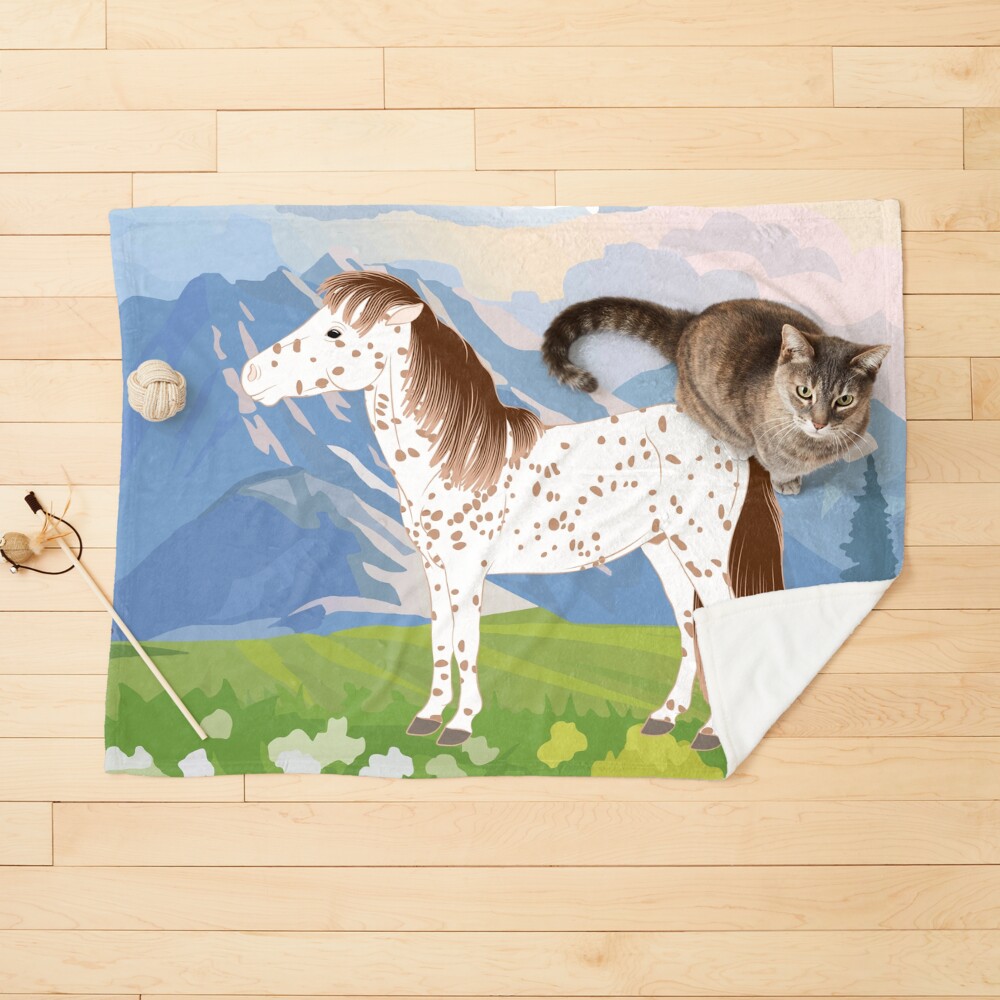 Aperçu de l'œuvre Couverture pour animaux créée et vendue par WebEquitation.