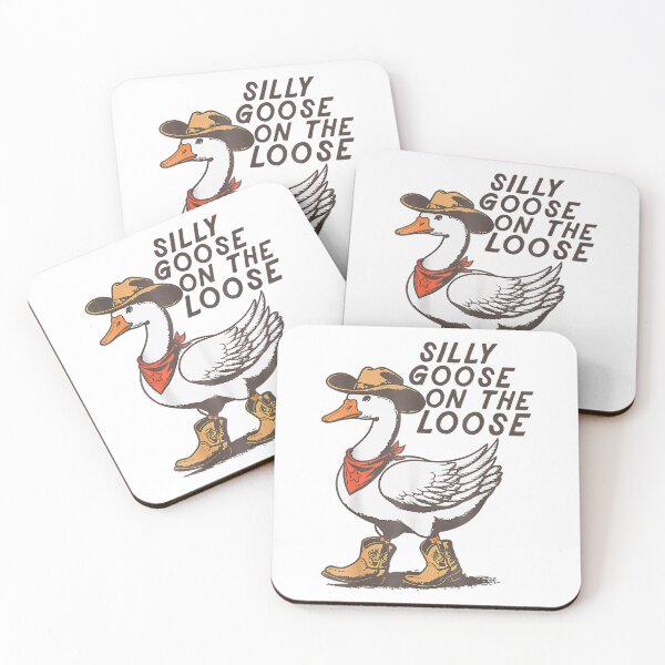 Item preview, Silly Goose On The Loose Funny Silly Goose designed and sold by FantasyFablesC.