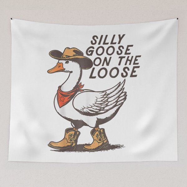 Item preview, Silly Goose On The Loose Funny Silly Goose designed and sold by FantasyFablesC.