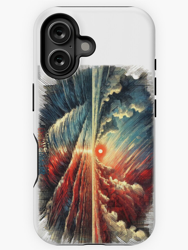 Aperçu 1 sur 4. Coque iPhone avec l'œuvre Esquisse Tricolore. créée et vendue par Vinidal.