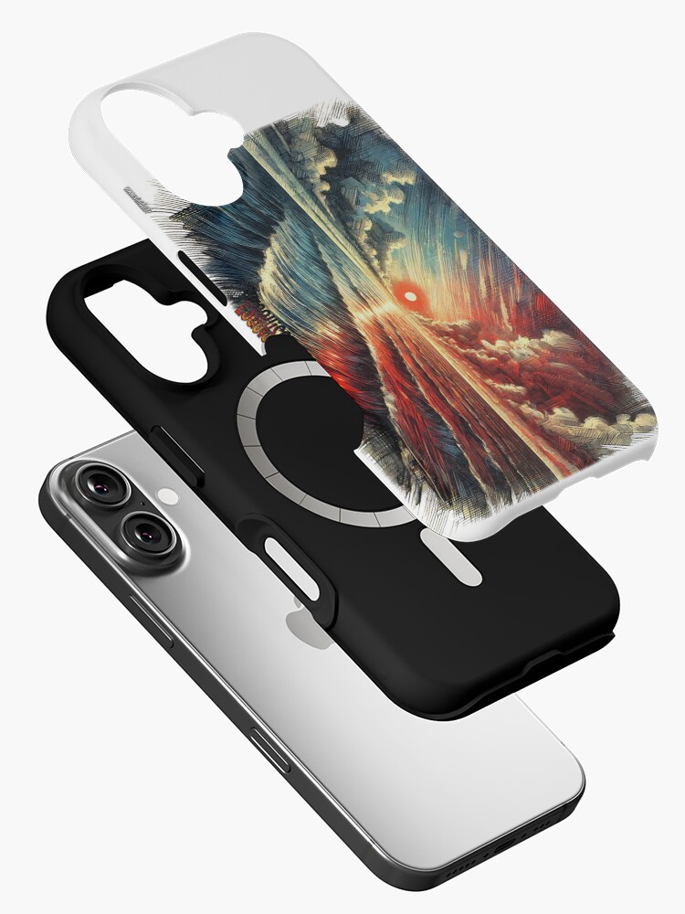 Aperçu 2 sur 4. Coque iPhone avec l'œuvre Esquisse Tricolore. créée et vendue par Vinidal.