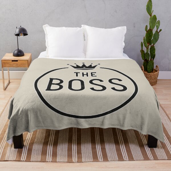 Item preview, The Boss (Beige Background) designed and sold by IskandarDesigns.