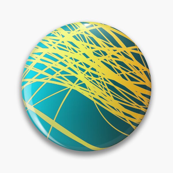 Item preview, Linear Flow-Blue Gold designed and sold by SirkDesignsLtd.