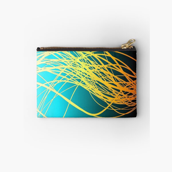 Item preview, Linear Flow-Blue Gold designed and sold by SirkDesignsLtd.