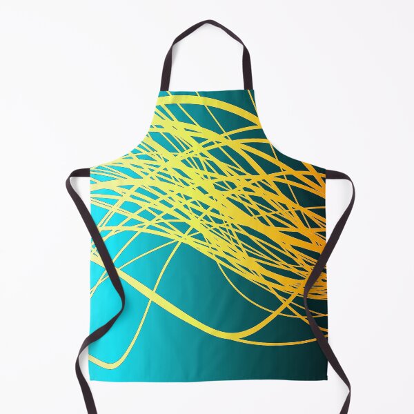 Item preview, Linear Flow-Blue Gold designed and sold by SirkDesignsLtd.