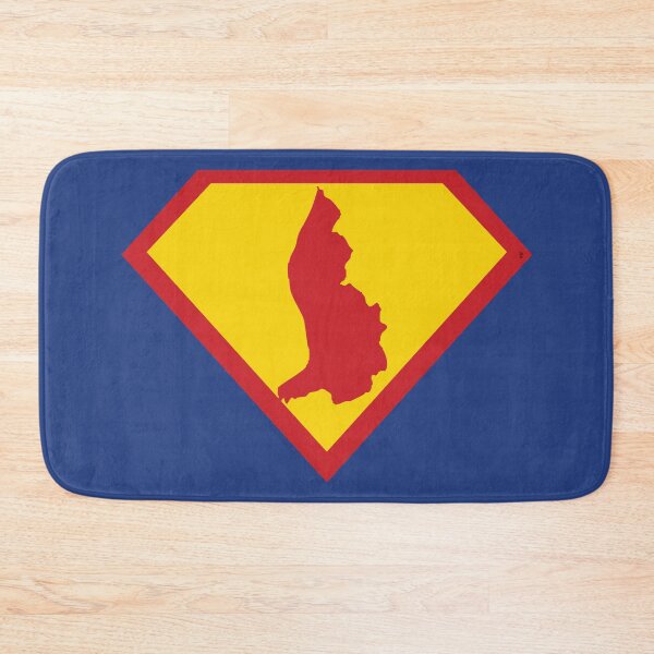 Item preview, SUPER LIECHTENSTEINER SHIELD - Freedom Is The Superpower -  SUPERHERO LIECHTENSTEIN spellout design designed and sold by pelagio.