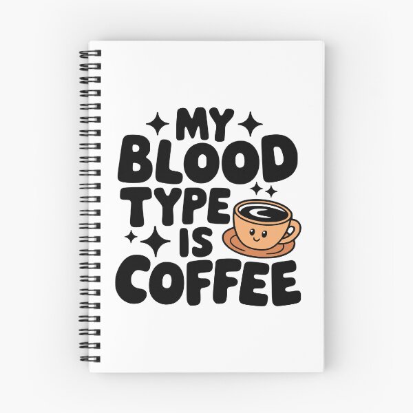 Item preview, My Blood Type Is Coffee! Cute Coffee Mug Pun designed and sold by PMCreative.