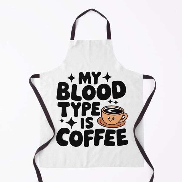 Item preview, My Blood Type Is Coffee! Cute Coffee Mug Pun designed and sold by PMCreative.