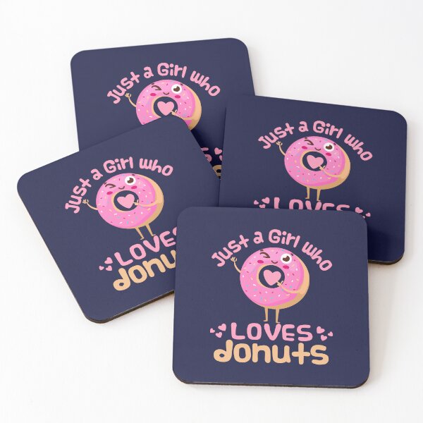 Item preview, Just A Girl Who Loves Donuts designed and sold by jaygo.
