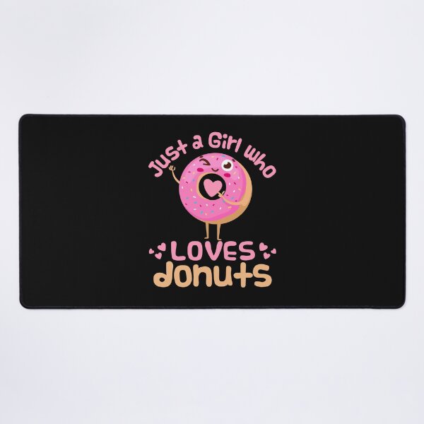 Item preview, Just A Girl Who Loves Donuts designed and sold by jaygo.