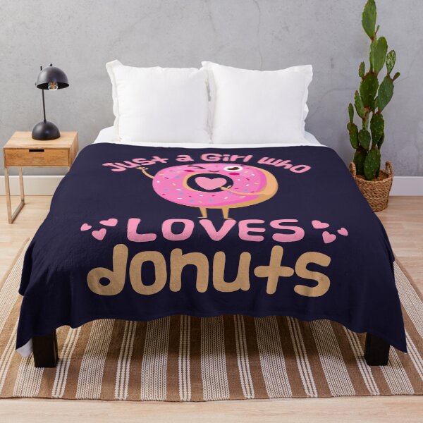 Item preview, Just A Girl Who Loves Donuts designed and sold by jaygo.