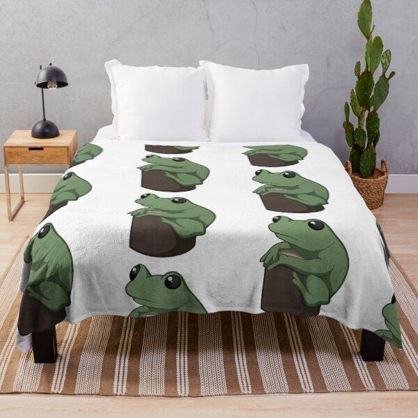 Item preview, Frog on a Log designed and sold by RandomGingerArt.