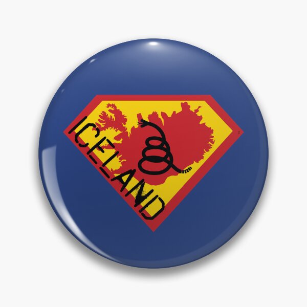 Item preview, ICELANDIC SHIELD - Freedom Is The Superpower - Modern Gadsden Snake Flag - Dont Tread On Me SUPERHERO ICELAND spellout design designed and sold by pelagio.