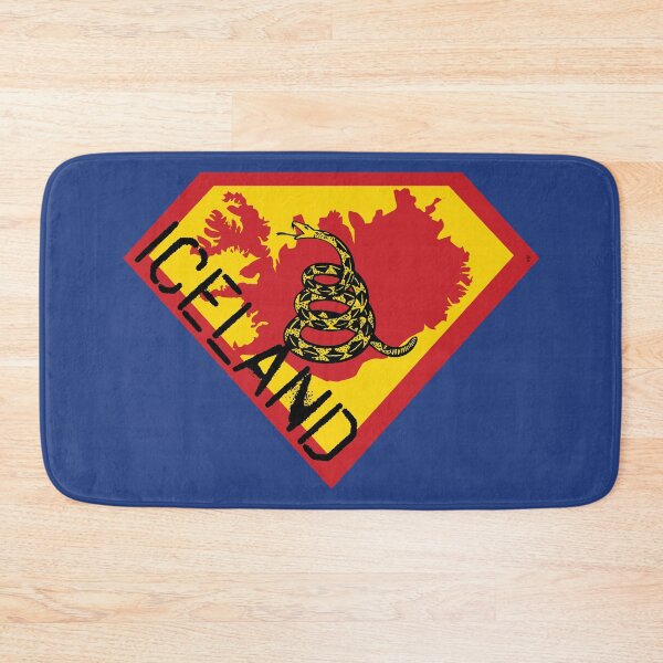 Item preview, ICELANDIC SHIELD - Freedom Is The Superpower - Gadsden Snake Flag - Dont Tread On Me SUPERHERO ICELAND spellout design designed and sold by pelagio.